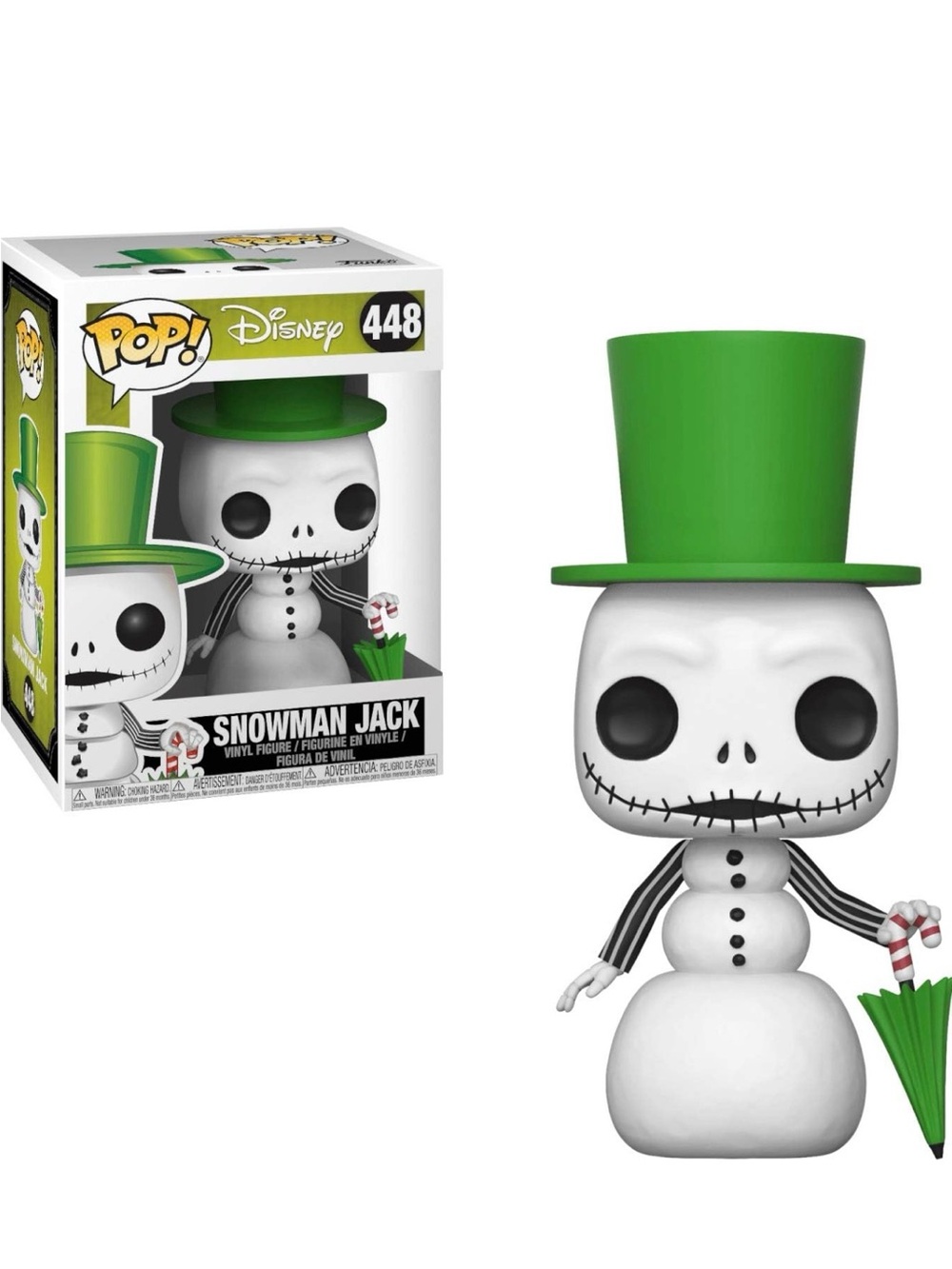Funko Pop Disney Nightmare Before Christmas Snowman Jack Skellington Vinyl 448